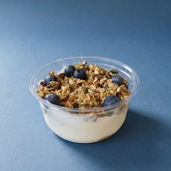Granola pot — after