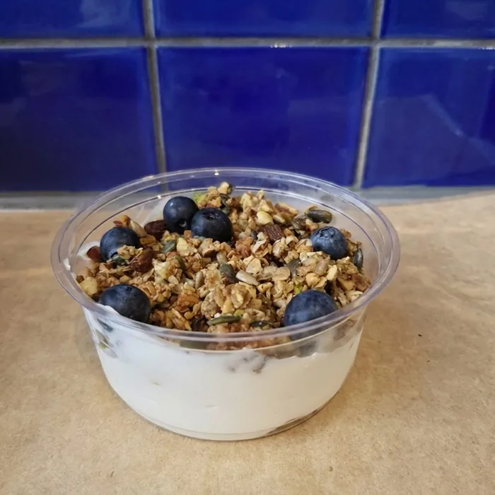 Granola pot — before